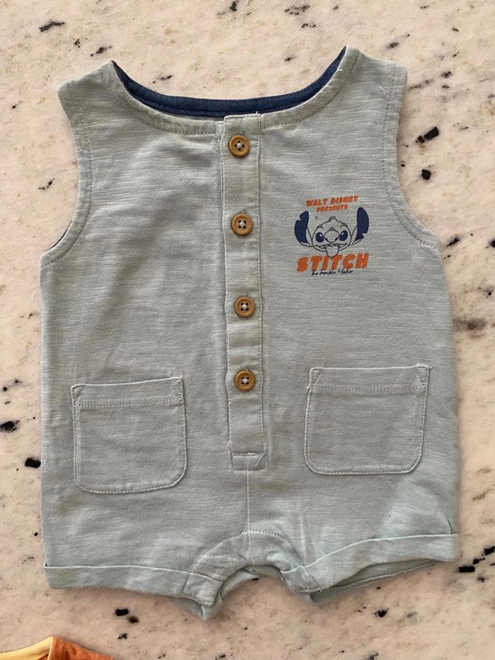 Lot de 3 Combi short Disney 3mois - photo numéro 2