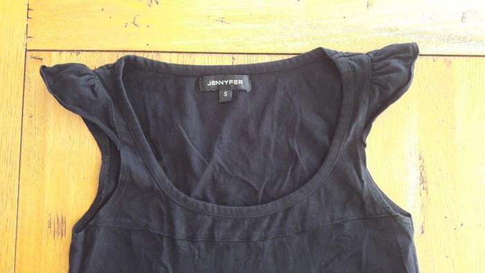 Robe courte, sans manches , noire , taille S - photo numéro 2