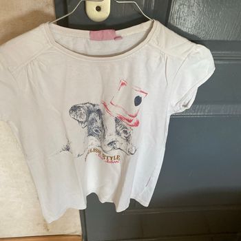 T shirt fille de marque kiabi