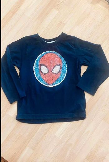 Tee-shirt  manches  longues  Spiderman  T 3ans