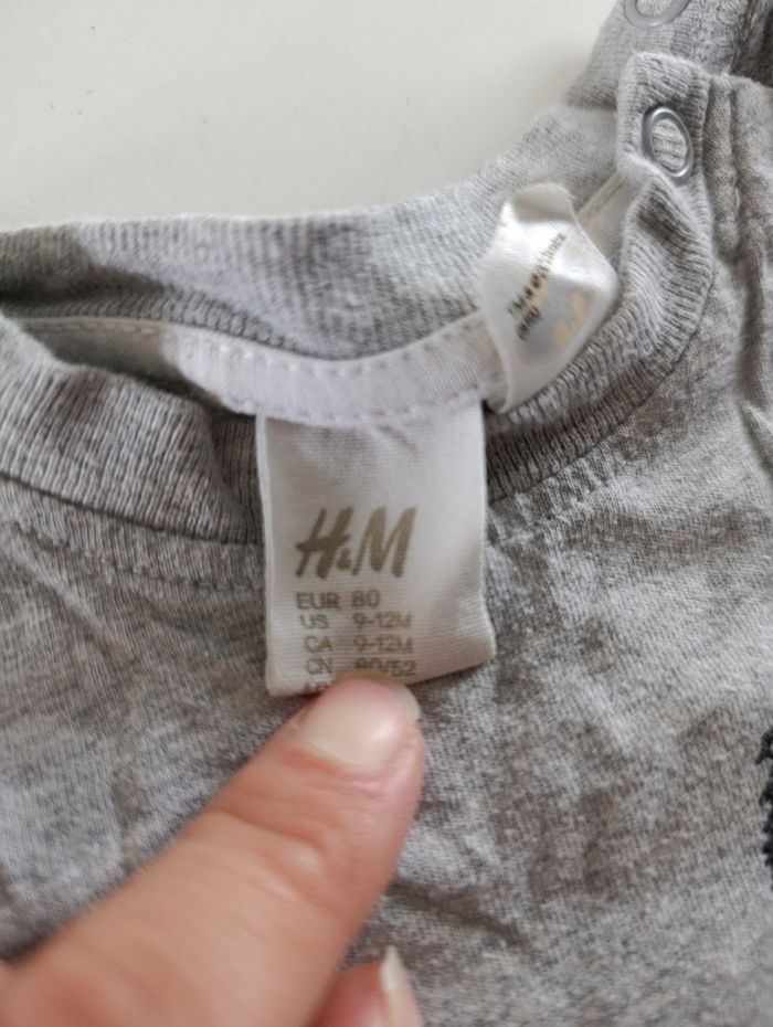 Tee shirt MC 9-12 mois - photo numéro 2