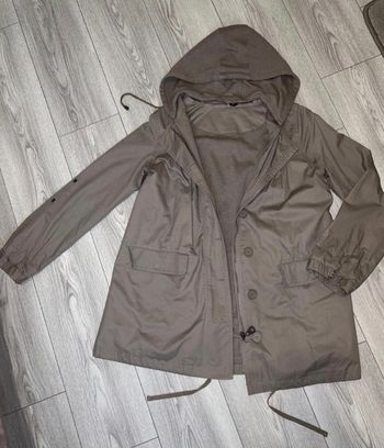 Parka marron clair