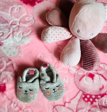 Chaussons bébé fille 3/6 mois