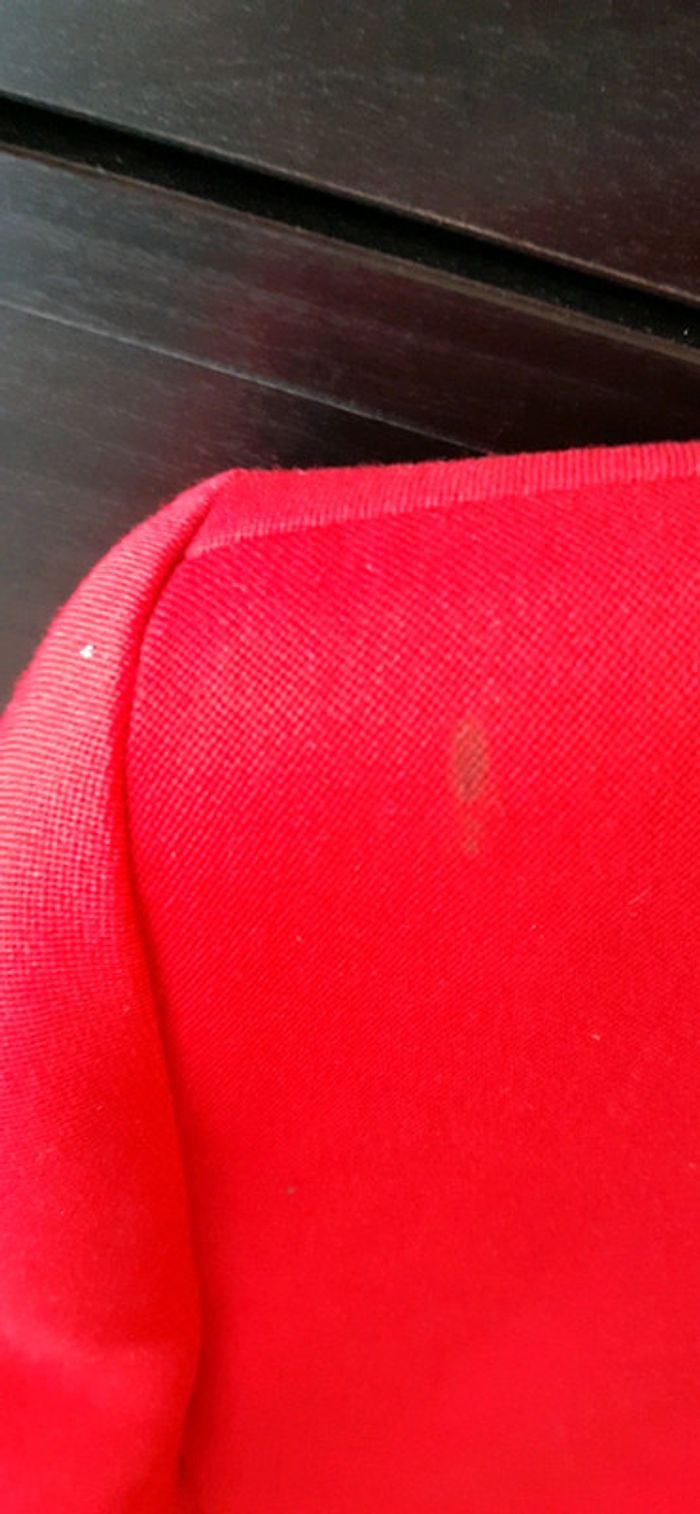 Veste rouge laine - photo numéro 3