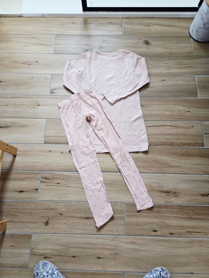Chemise de nuit et legging hiver 10 ans - photo numéro 4