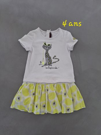 Robe Catimini 4 ans 🍋
