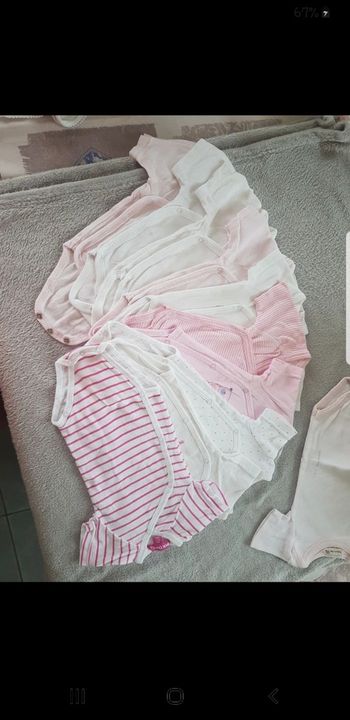 Gros lot de 10 bodys croisé fille