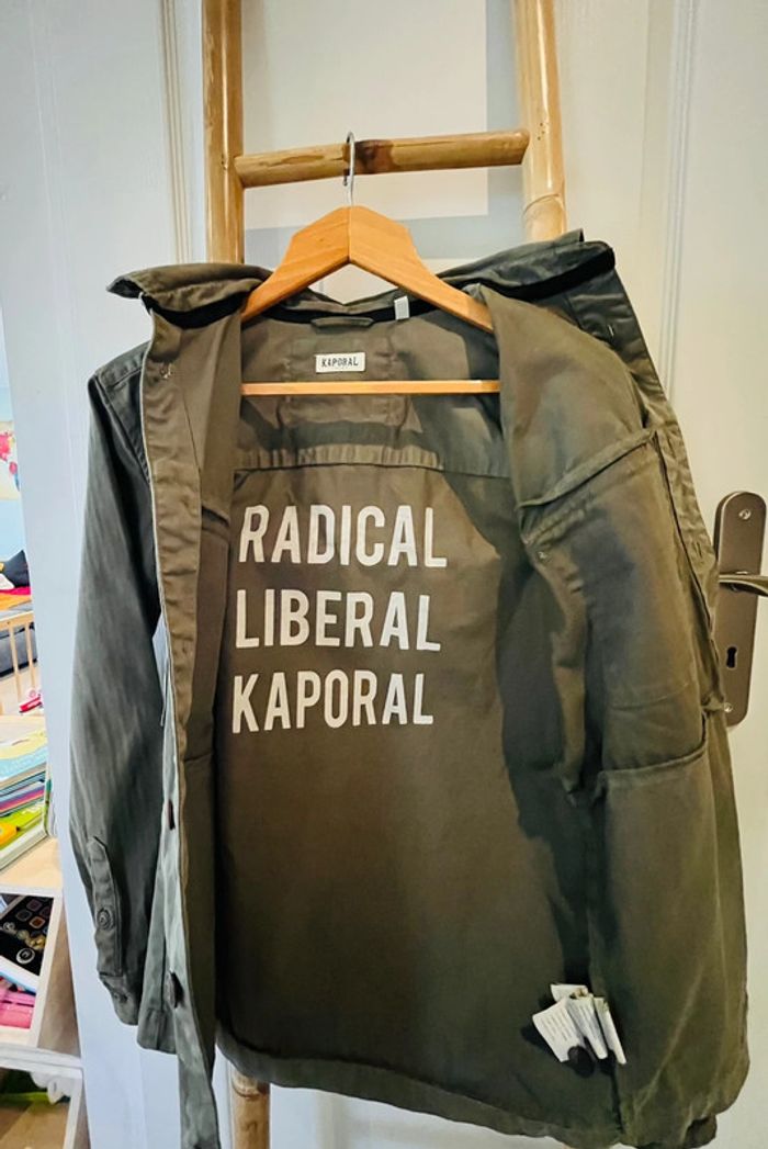 Veste kaki Kaporal taille S - photo numéro 4