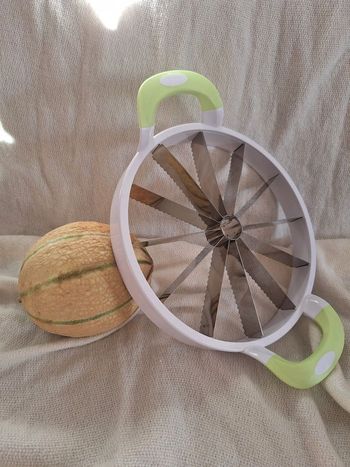 🍉 Coupe pastèque en acier inoxydable