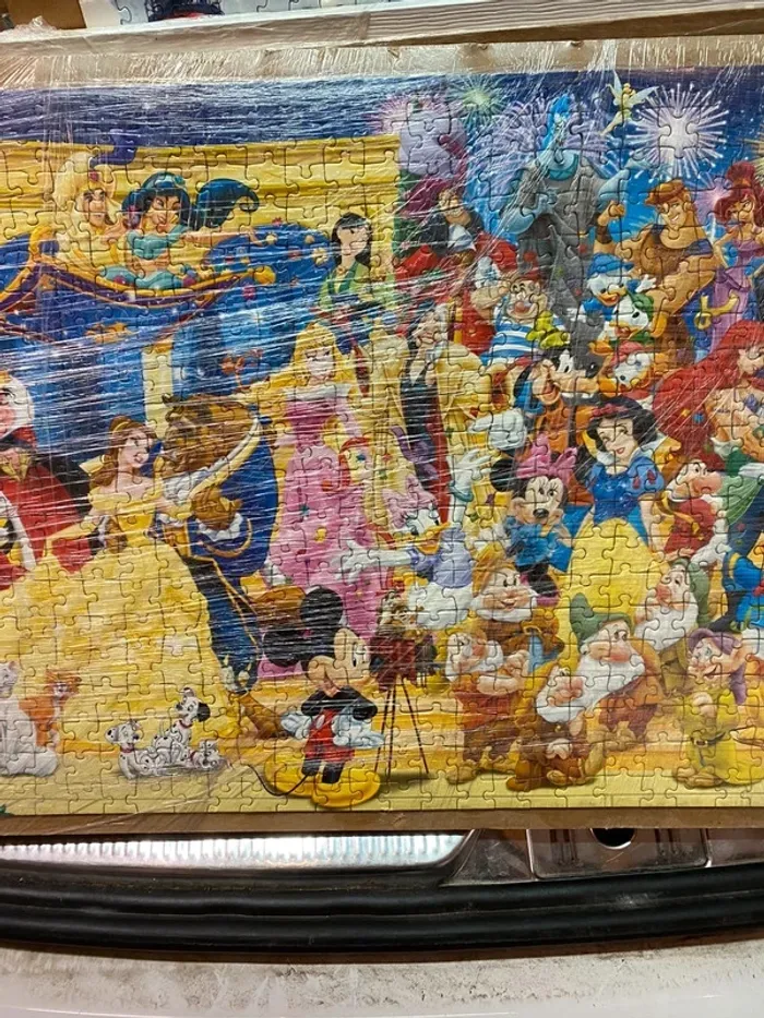 Puzzle collé Panorama Photo de groupe disney 101*40.5 cm - photo numéro 3