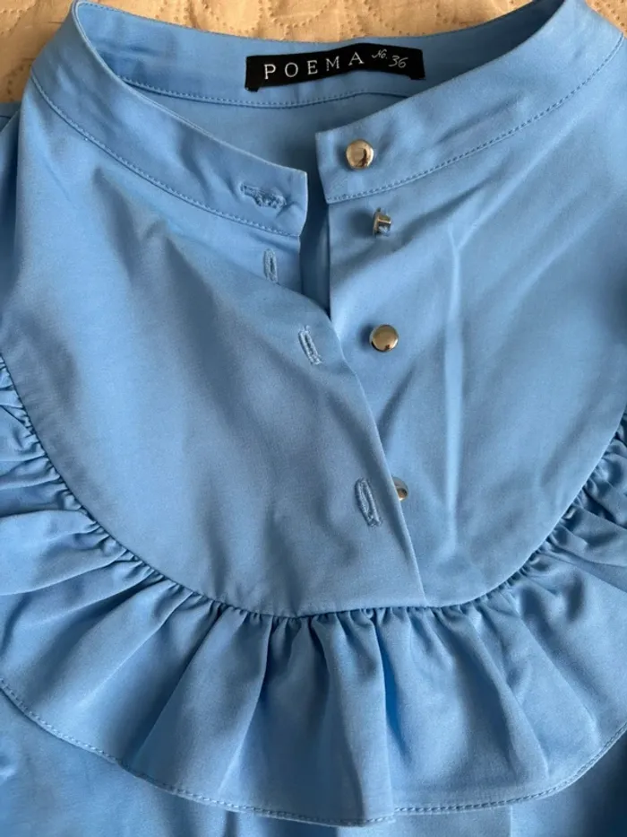 Robe courte bleu ciel - photo numéro 4