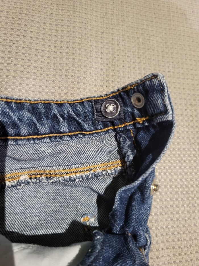 Salopette en jeans courte 8 ans kiabi - photo numéro 5