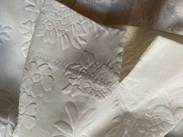 Joli chemisier fleuri crème 42 Bleu bonheur - photo numéro 6