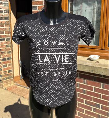 ⭐ T-shirt à motif étoilé Comme la vie est belle - Taille 34