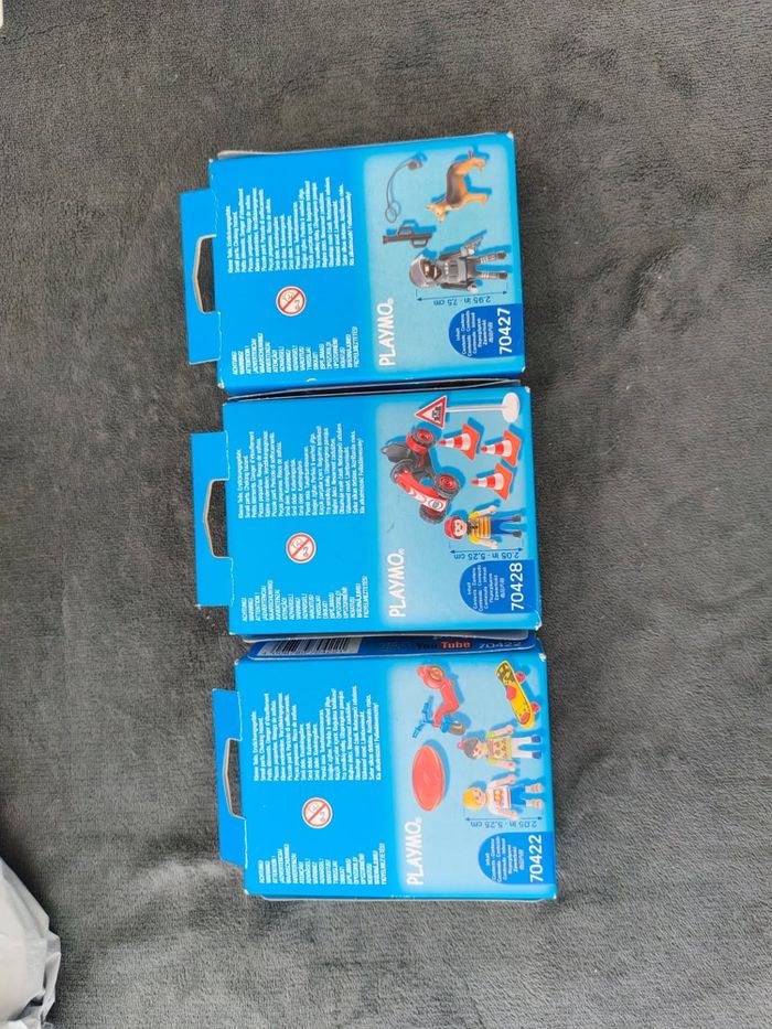 Lot de 3 Playmobil neuf - photo numéro 2