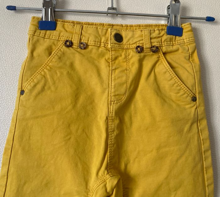 pantalon toile de coton garçon 18 mois - photo numéro 2