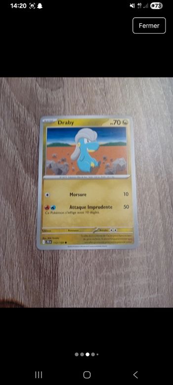 10 belle carte pokemon commune 