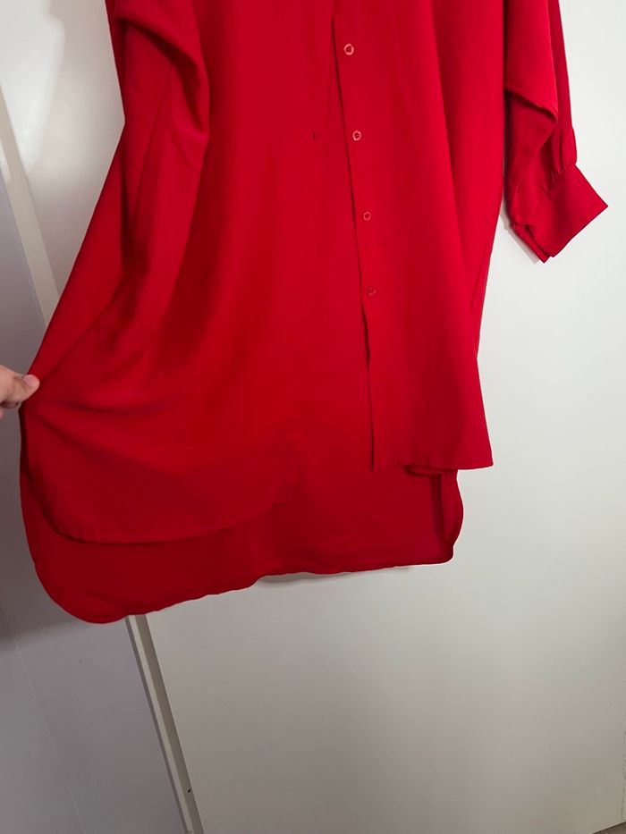 Chemise rouge taille unique - photo numéro 3