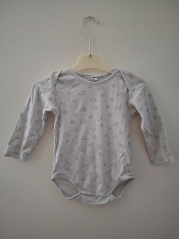 body manches longues canari baby 23mois