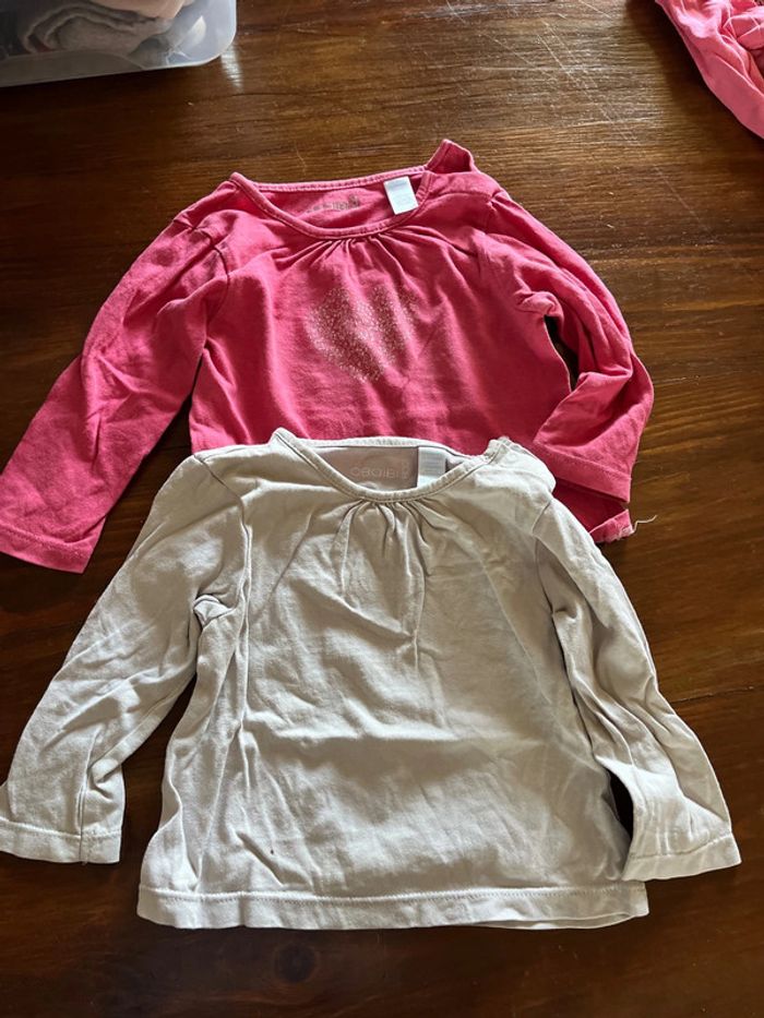 Lot de 2 t-shirt 12 mois
