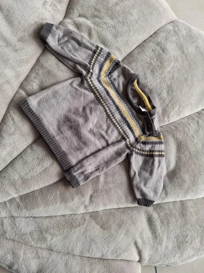 Lot de 4 pull taille 3 mois - photo numéro 6