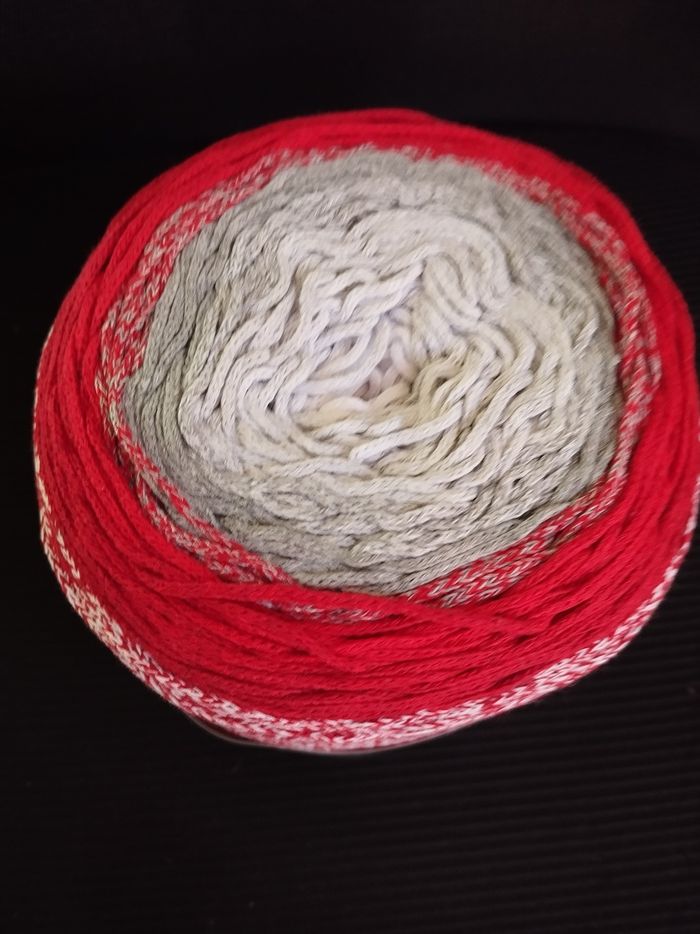 * 1 pelote fil de coton multicolore Candy Corde par Lidia Crochet #2 - photo numéro 2