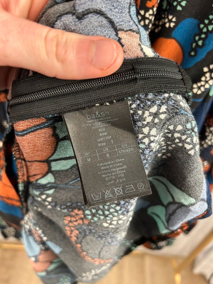 Blouse Noire Ba&sh T2 / M - photo numéro 5