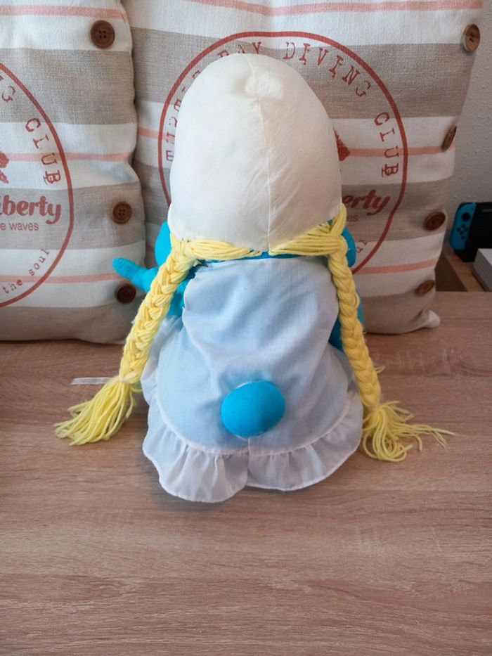 Peluche Schtroumpfette puffalump bikin 1983 - photo numéro 4