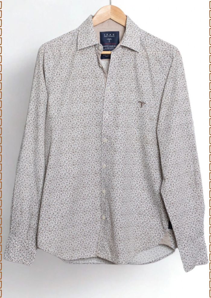 Chemise IZAC à motifs floraux – Taille S (coupe regular)
