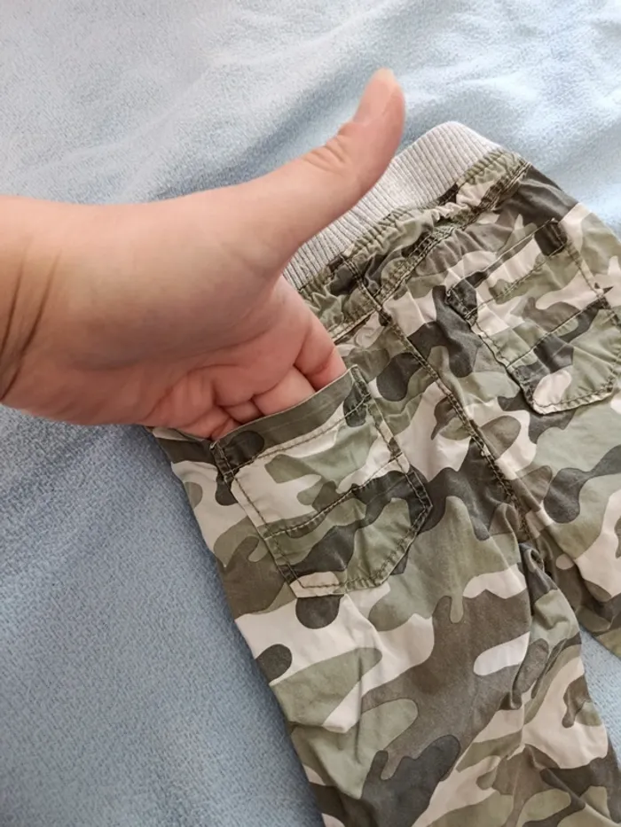 Pantalon militaire 12mois 80cm - photo numéro 7