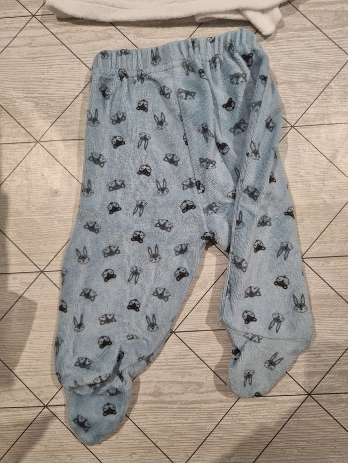 Pyjama boîte à malice bleu et blanc - photo numéro 6