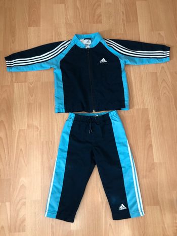 Joli ensemble Adidas bleu garçon T. 2 ans/98 cm