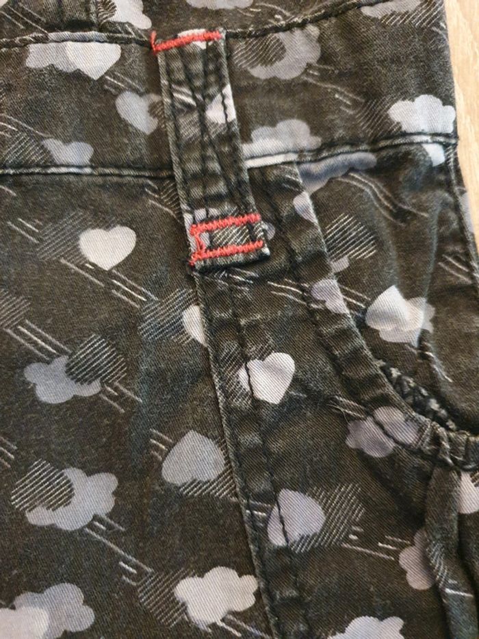 Salopette jupe Zara denim jean 2 ans 3 ans 98 cm - photo numéro 3