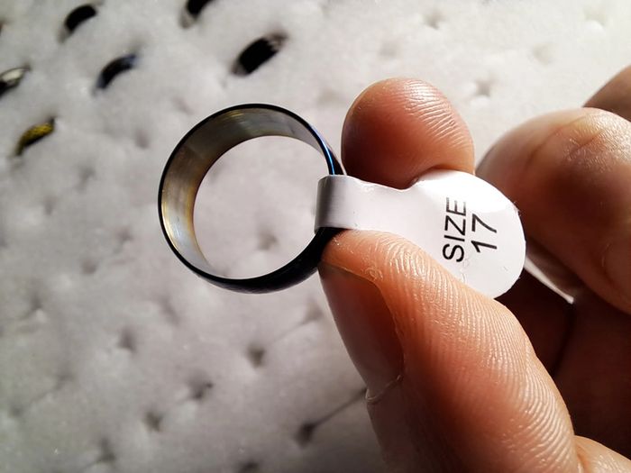 Bague acier inoxydable motifs - photo numéro 2