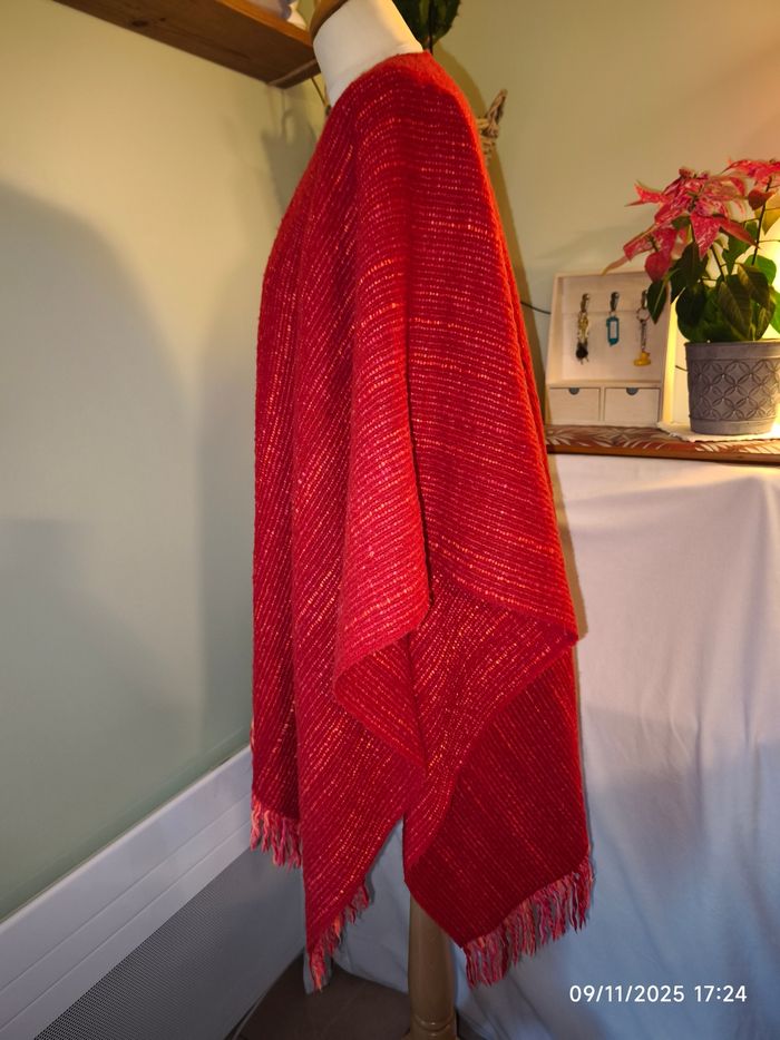 Châle en maille laine 📏 Taille unique - photo numéro 5