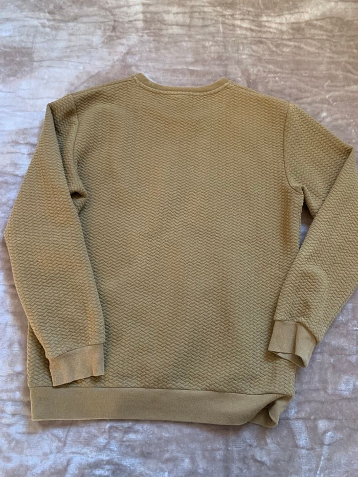 Sweat-shirt Zara moutarde