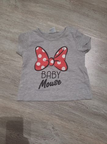 Tee shirt gris Disney Minnie