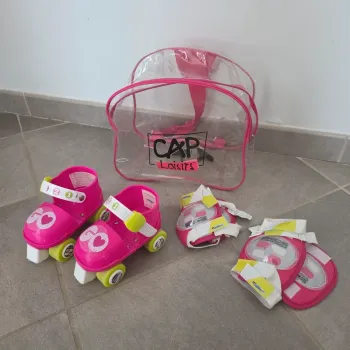 Patin à roulettes rollers avec protection