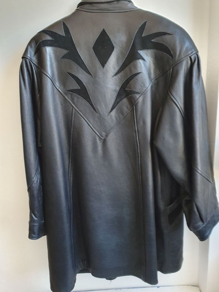 Manteau cuir femme 46-50 - photo numéro 2