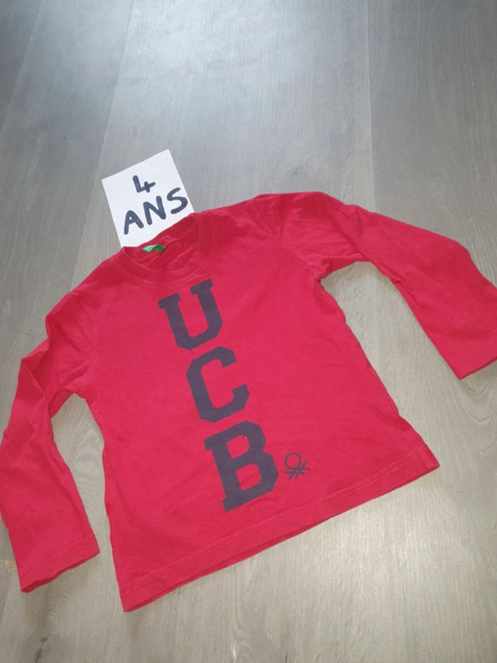 Maillot t-shirt 4ans - photo numéro 2