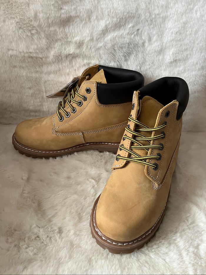 Bottines de randonnée Safety Jogger camel, Mixtes pointure 37 - photo numéro 3