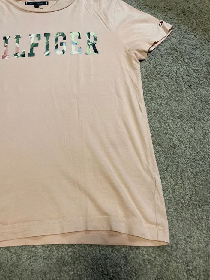 T shirt homme coton rose Tommy Hilfiger - photo numéro 6