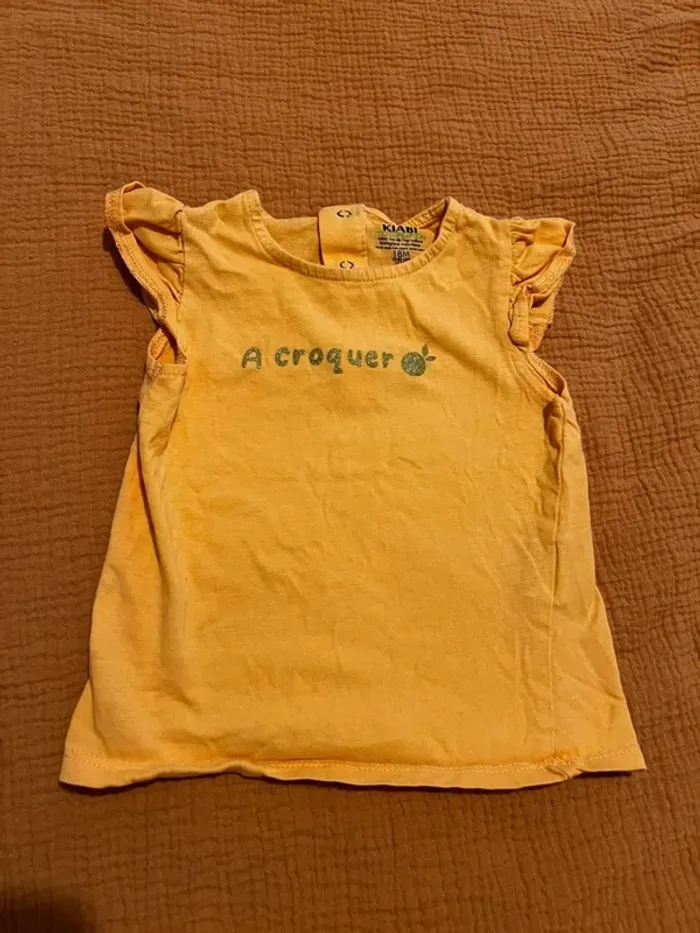 T-shirt filles 18Mois