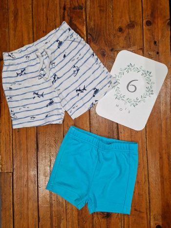 Lot de 2 shorts légers