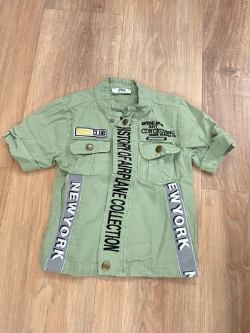 Chemise zip garçon 1ans