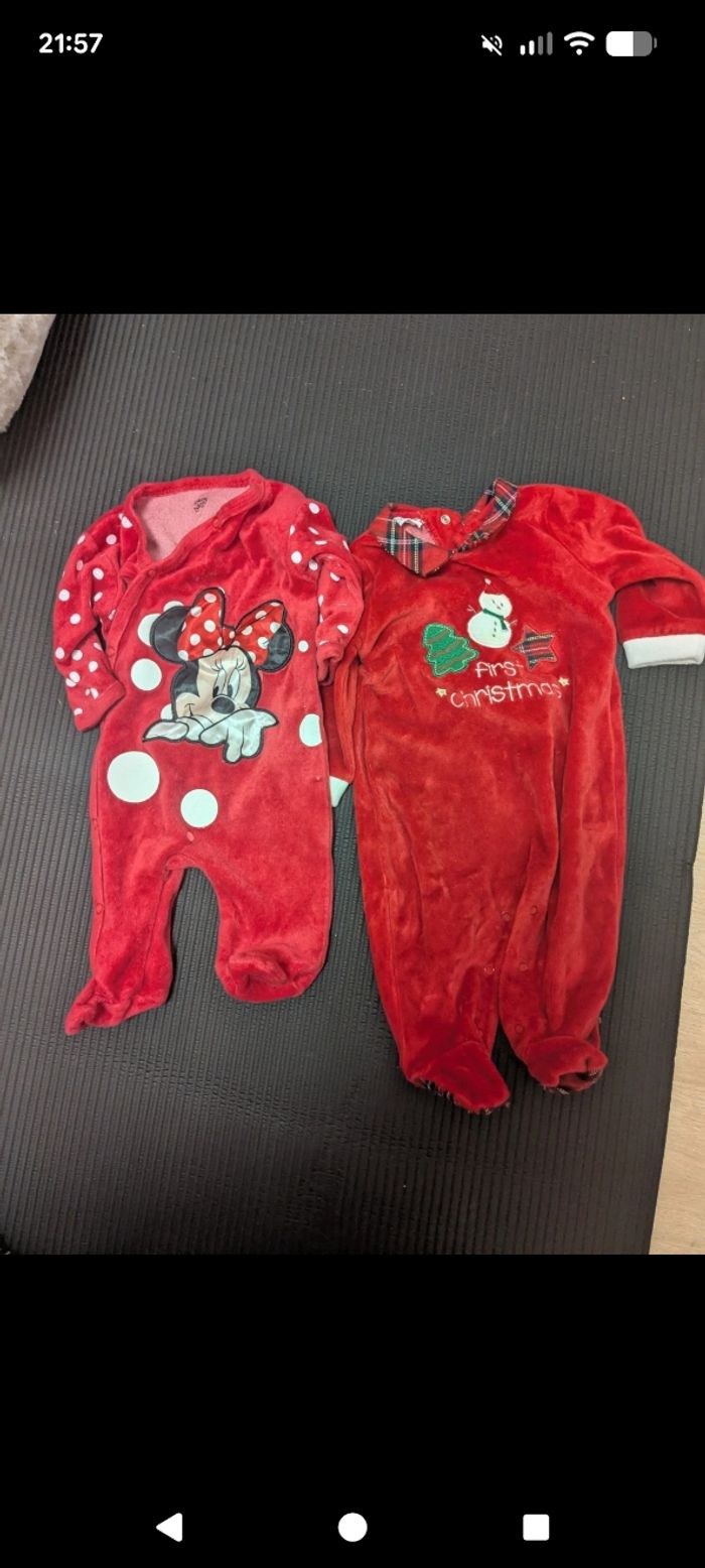 Pyjama bébé 3mois noel