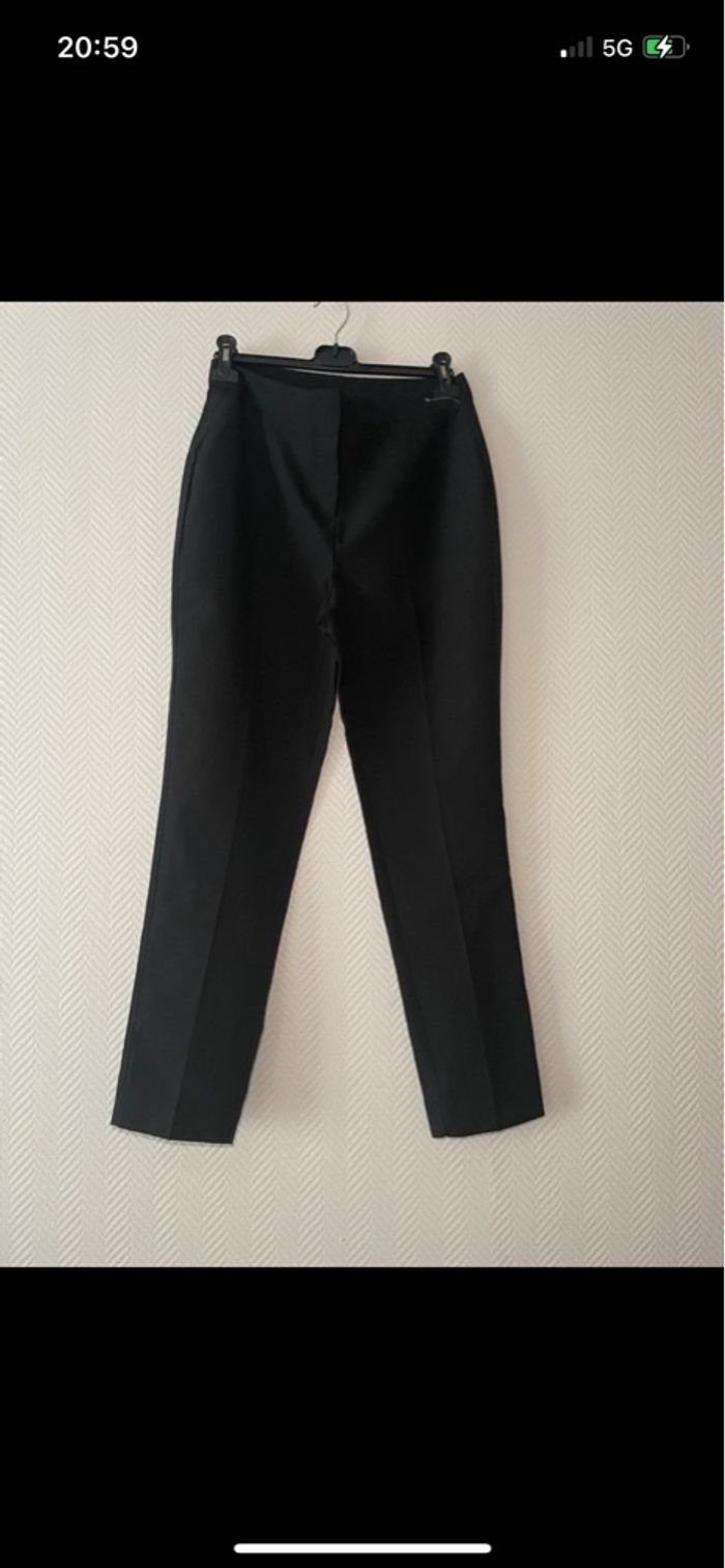 Pantalon tailleur noir - photo numéro 3