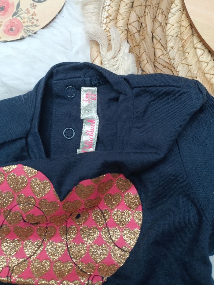 Tee shirt 6 mois fille - photo numéro 2