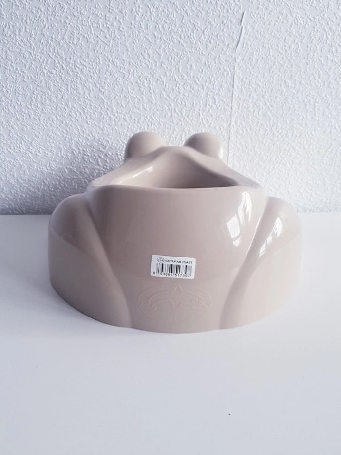 Sotufab Plast - Petit pot toilette pour bébé - Motif : hippopotame - Taupe - photo numéro 5
