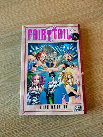Manga " Fairy tail tome 5"